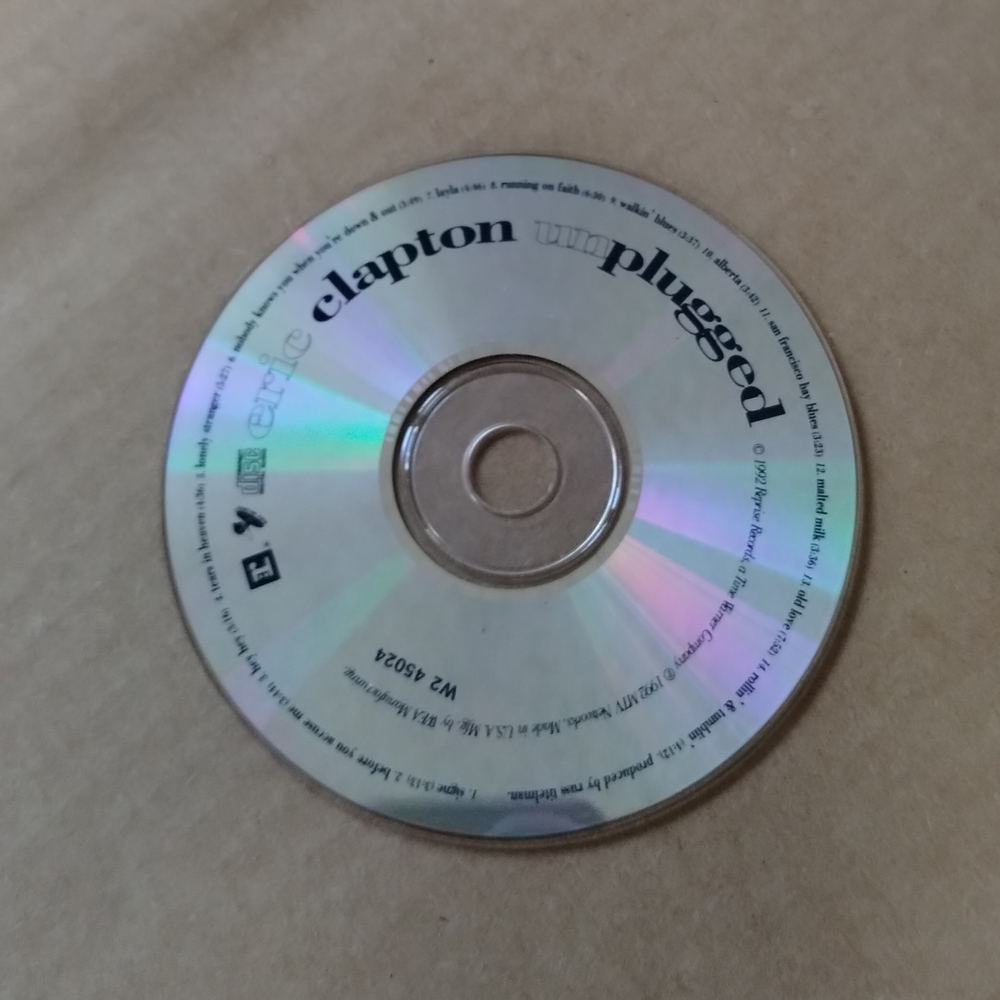 Eric Clapton - Unplugged - CD - W2 45024